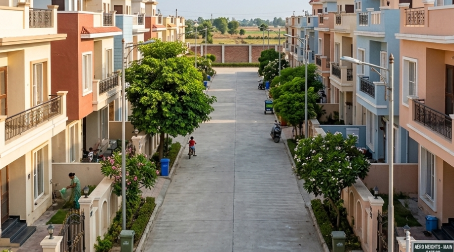 Aero Heights project gallery — residential plots Bilaspur Dankaur UP image 6